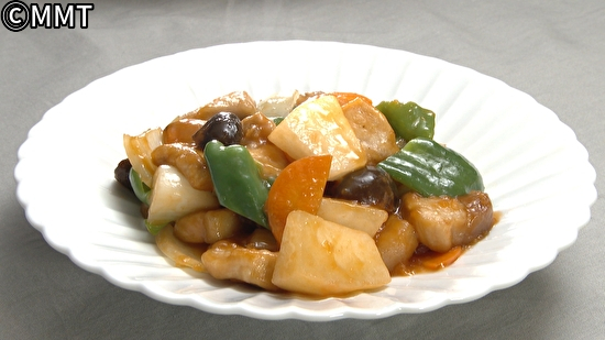 梨の酢豚 お食事処馬場ちゃん Oh バンデス Mmt ミヤギテレビ