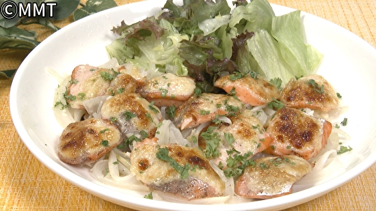 一度食べたらやみつき！秋鮭のわさマヨ焼き｜ムッシュがフィッシュ