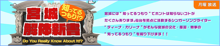 知ってるつもり！？宮城解体新書