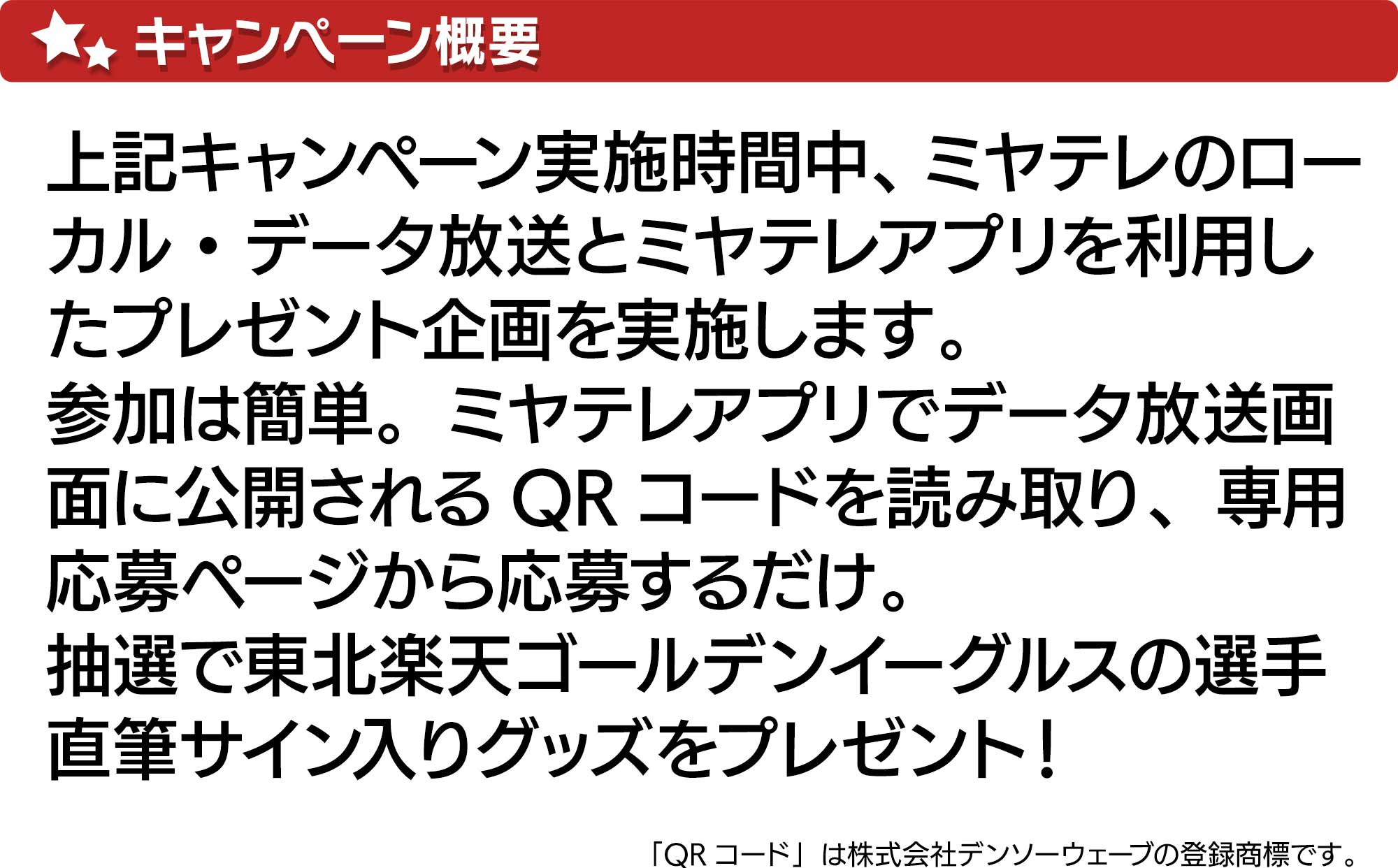 キャンペーン概要