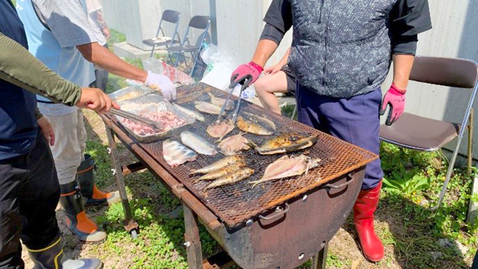 漁師さんに感謝！