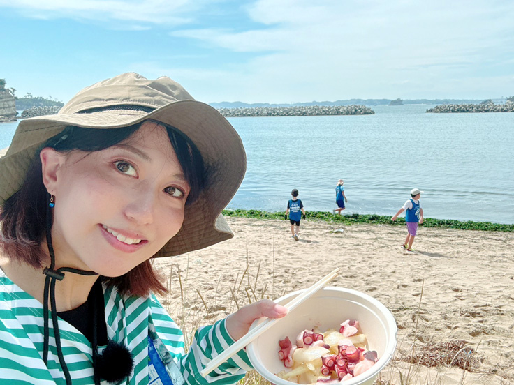 武田アナとタコ